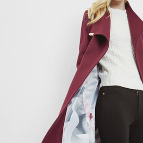 Fylio Long Wrap Coat