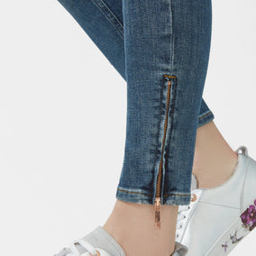 Lallita Mid Wash Skinny Jeans