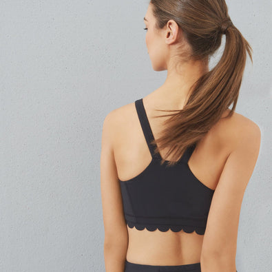 Liveli Scallop Hem Sports Bra