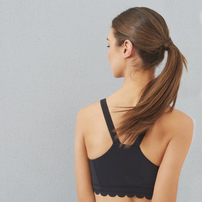 Liveli Scallop Hem Sports Bra